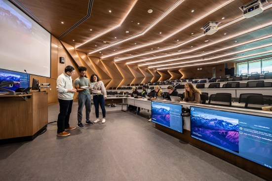 One of the auditoriums