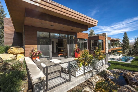 White Pine home in Park City, Utah, by Upwall Design Architects.