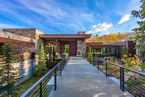 White Pine home in Park City, Utah, by Upwall Design Architects.