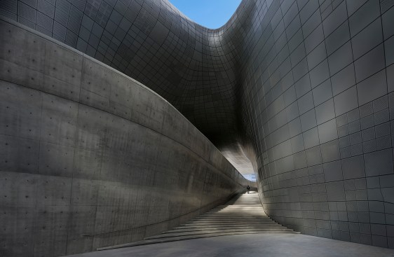 Hadid's Dongdaemun Design Plaza in Seoul (2013)