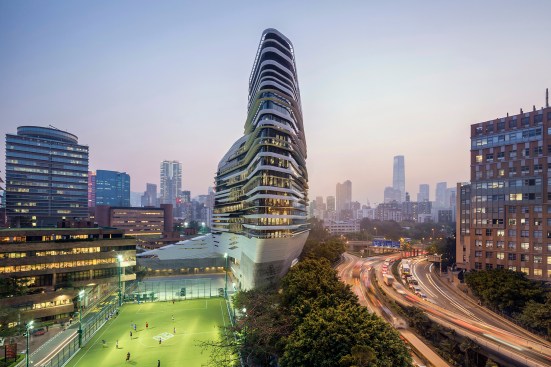 Jockey Club Innovation Tower, Hong Kong, by Zaha Hadid Architects