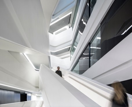 Jockey Club Innovation Tower, Hong Kong, by Zaha Hadid Architects