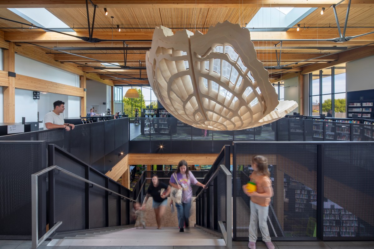 New Library’s Mass Timber Nods to Central Oregon’s Lumber Mill Heyday ...